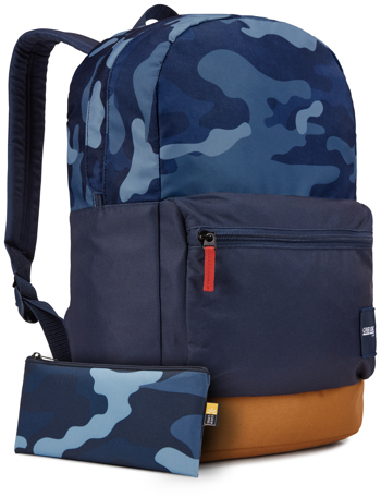 0085854243360 - Case Logic commence backpack blue camo (24 liter)