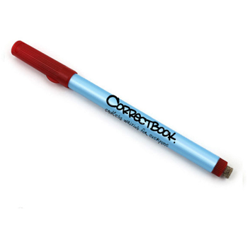0748079427617 - Correctbook Fineliner rood 0,6mm