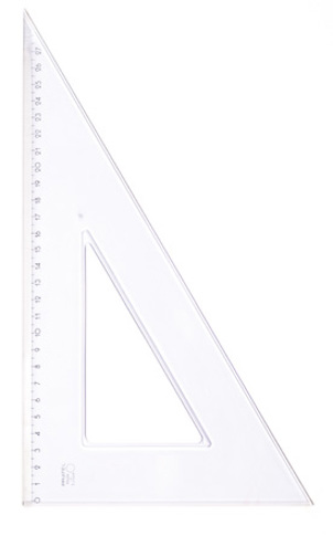 9990076748313 - Tekendriehoek 30 cm./60 gr