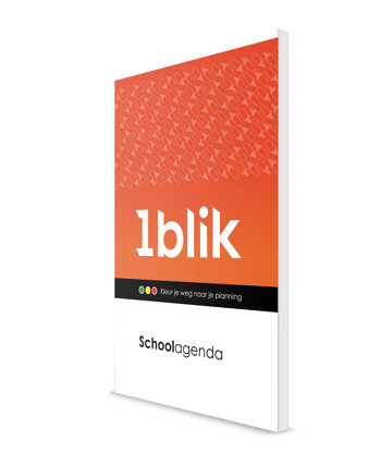 9789490245146 - 1blik Schoolagenda 2017-2018
