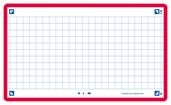 3020120151991 - Oxford flashcards 2.0 geruit 5 mm rood (75 x 125mm)
