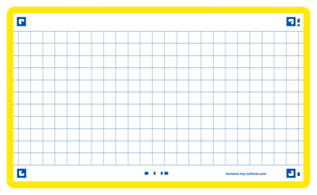 3020120152080 - Oxford flashcards 2.0 geruit 5 mm geel (75 x 125mm)