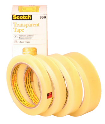 3134375261425 - Plakband Scotch 550 12mmx66m transparant
