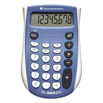 3243480009690 - Rekenmachine Texas Instruments TI-503sv