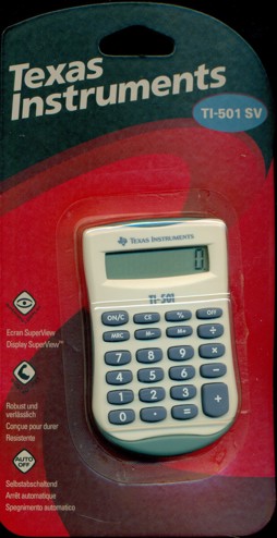 3243480010054 - Rekenmachine Texas Instruments ti-501