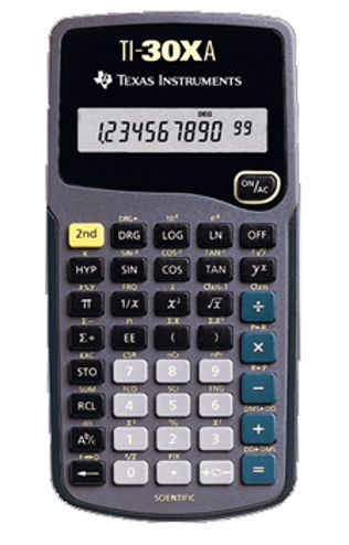 3243480013352 - Rekenmachine Texas Instruments TI-30XA