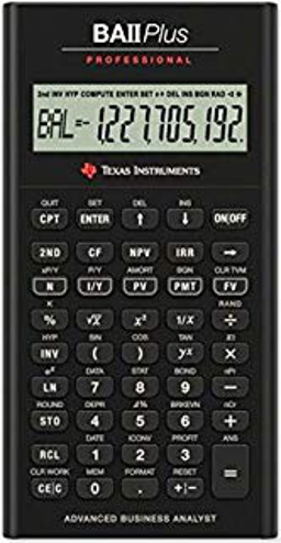 3243480015172 - Rekenmachine Texas Instruments Ba II professional