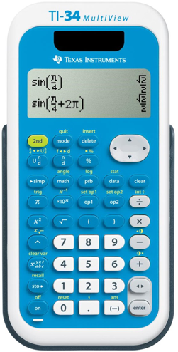 3243480100496 - Rekenmachine Texas Instruments TI-34 multiview