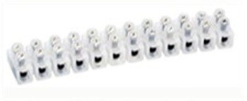 3245060342234 - Lusterklemmen bloc wit 6 mm² 41A (12 klemmen)