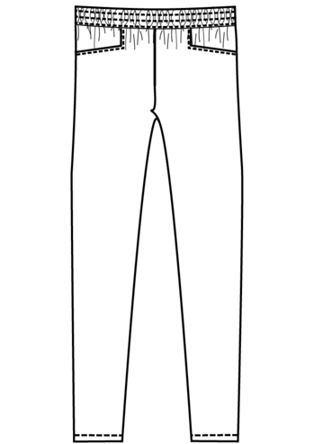 3663388287684 - Dali DALILX012 Broek Marine - maat T3 (48/50)
