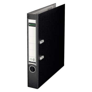 4002432359646 - Leitz 1015 ordner 180 graden met hefboom PP rug 52mm zwart