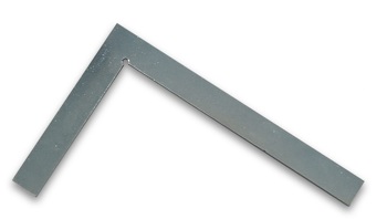4003366130158 - Platte winkelhaak glansverzinkt 150 x 100 mm
