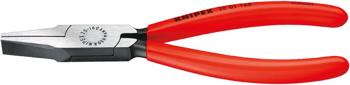 4003773033875 - Platbuigtang gepolijst met kunststof grepen 125mm KNIPEX