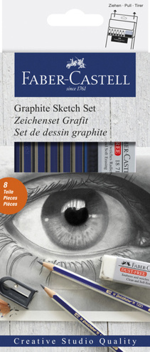 4005401140009 - Grafietset Faber-Castell Goldfaber 8-delig