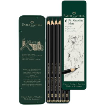 4005401152071 - Set van 6 tekenpotloden (Faber-Castell - FC-115207)
