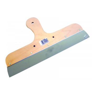 4007535141204 - Spackmes inox 400mm met houten greep