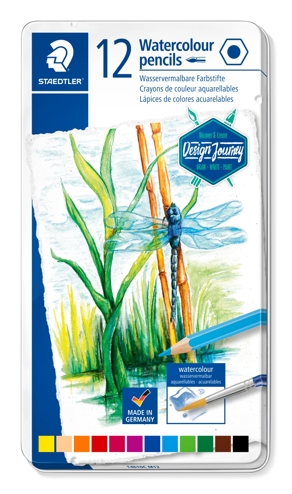 4007817055595 - Staedtler 12 aquarel kleurpotloden