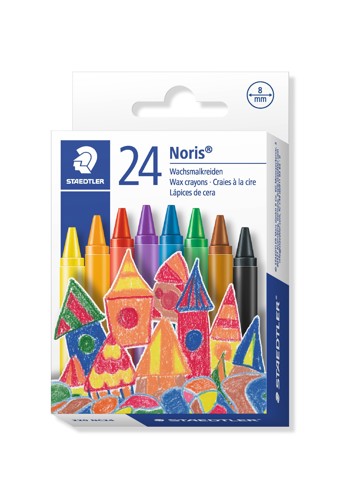 4007817220023 - Staedtler waskrijt 24 stuks