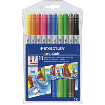 4007817320006 - Stift dubbele punt Staedtler Noris Club (set 10 st)