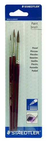 4007817989098 - Staedtler penselen 2, 5 en 9