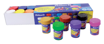 4012700295255 - Plakkaatverf Pelikan 20 ml assorti doos 12 potjes