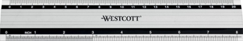 4027521513600 - Westcott metalen liniaal 20 cm
