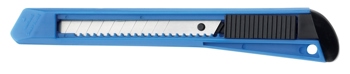 4027521840003 - Snijmes Westcott Office 9mm met kunststof houder blauw