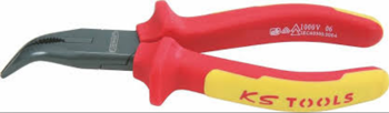 4042146121122 - Telefoontang KS-Tools 1171120 150mm gebogen VDE