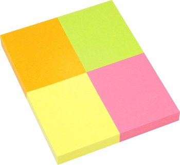 4044355790939 - Info page marker 15x50mm 4 x 100 markers, 4 kleuren, FSC