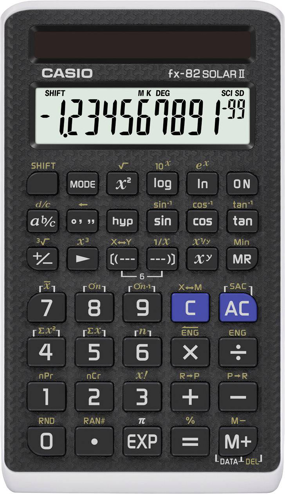4549526600692 - Rekenmachine Casio FX-82 Solar II