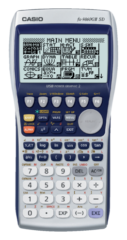 4971850033547 - Rekenmachine Casio FX-9860GII-SD