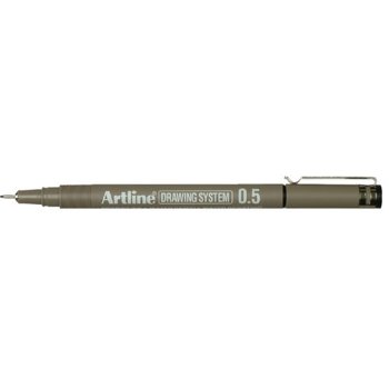 4974052854200 - Fineliner artline 0.5mm zwart