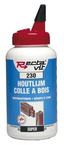 5412926230877 - Houtlijm wit waterbestendig knijpfles 750 gr