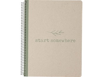 5604730095135 - Spiraalboek HC Ecologique A4 160 bladzijde 90 gram geblokt