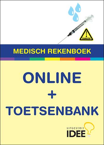 6013914441436 - Medisch Rekenboek Online + Digitale toetsenbank combipakket