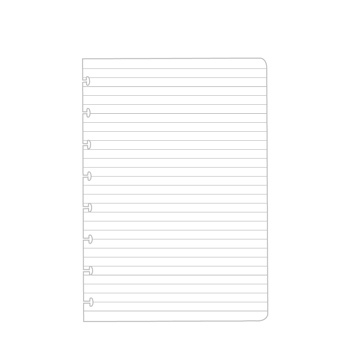 7110764794350 - Correctbook 5 losse pagina's A4 lijntjes