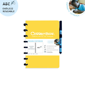 7110766394909 - Correctbook A5 Yellow Blanco