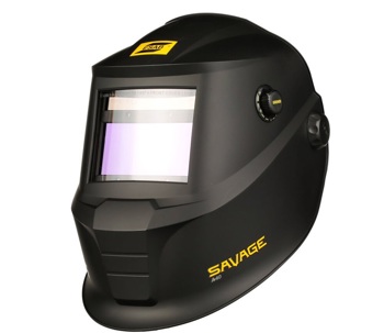 7330725066351 - Elektronische lashelm din 9-13 zwart esab savage