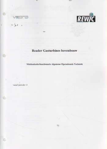 9789099973211 - Reader gasturbines bovenbouw (834006)