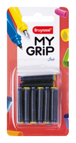 8710141101215 - Bruynzeel My Grip inktpatronen blauw
