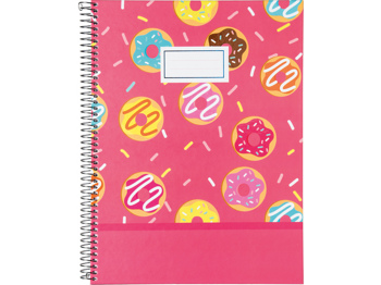 8712127040754 - I Donut Carespiraalblok hardcover A4 kleine donut