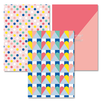 8712127047432 - IT-IS-WHAT-IT-IS schrift A5 lijn (2 stuks)