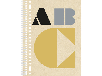 8712127047586 - Kraft geometric collegeblok lijn