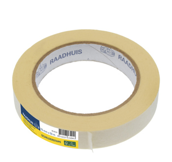 8712127134941 - Schilderstape Raadhuis 19mm x 50m papier universeel