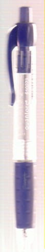 8712453046086 - Balpen Quantore Rubberen grip Retra blauw