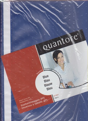 8712453061713 - Snelhechter Quantore A4 PP blauw