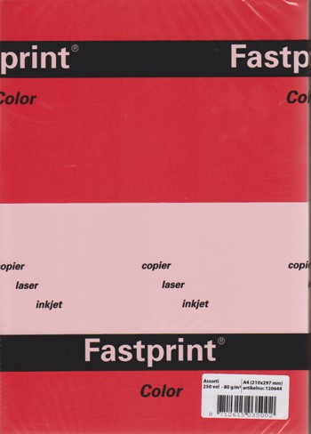 8712615035002 - Kopieerpapier A4 80gr 10 kleuren 25 vel