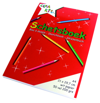 8713261758154 - Crea-kit schetsboek A4