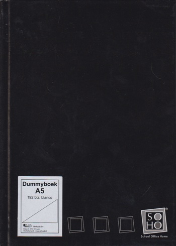 8713261934190 - Dummyboek HK A5 SOHO Zwart