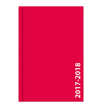 8713261977333 - Schoolagenda 2017-2018 A5 roze
